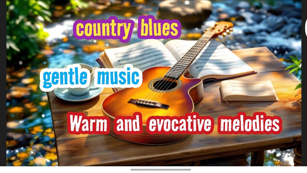 Instrumental music - country blues - a medley of gentle and soulful instrumental music - EDM