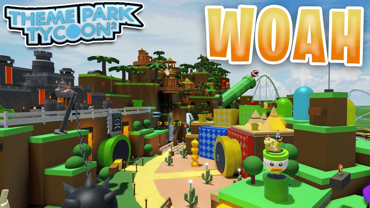 *ЛУЧШИЙ* Nintendo WORLD Theme Park Tycoon 2