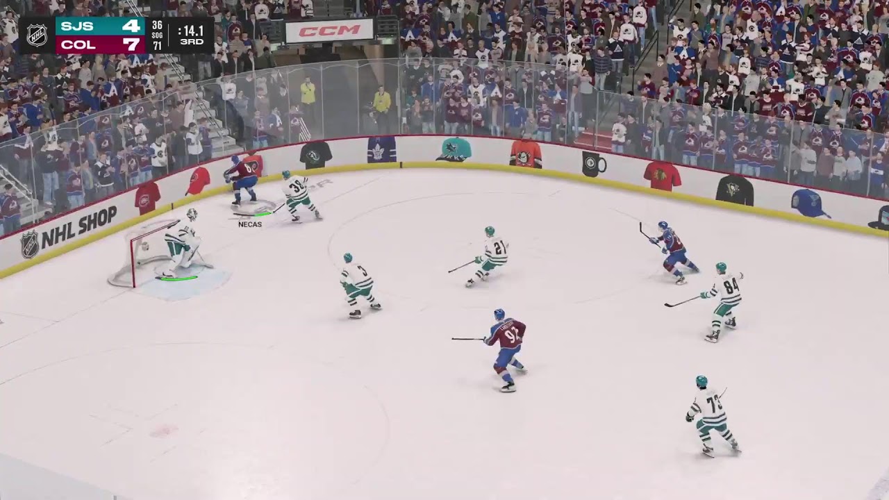 Sharks vs Avalanche | NHL 26
