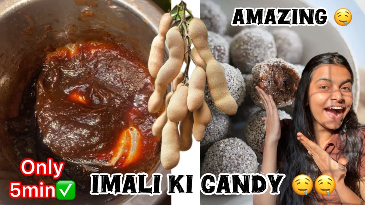 खट्टी मीठी इमली की candy🤤✅/ imali chocolate imli gud ki goli/ imali sweet/ tamarind candy 🍭 #imali 