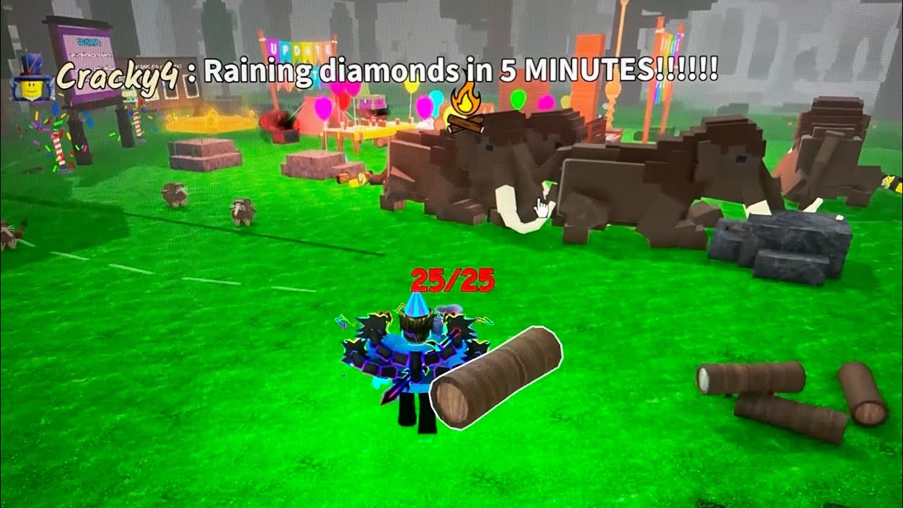 99 Nights in the Forest Update Party Event Roblox