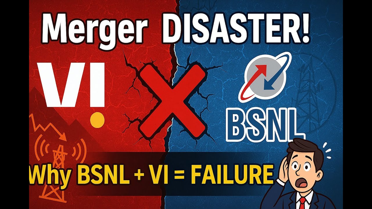 Why BSNL-VI Merger Will Be a Disaster | The Harsh Reality Explained