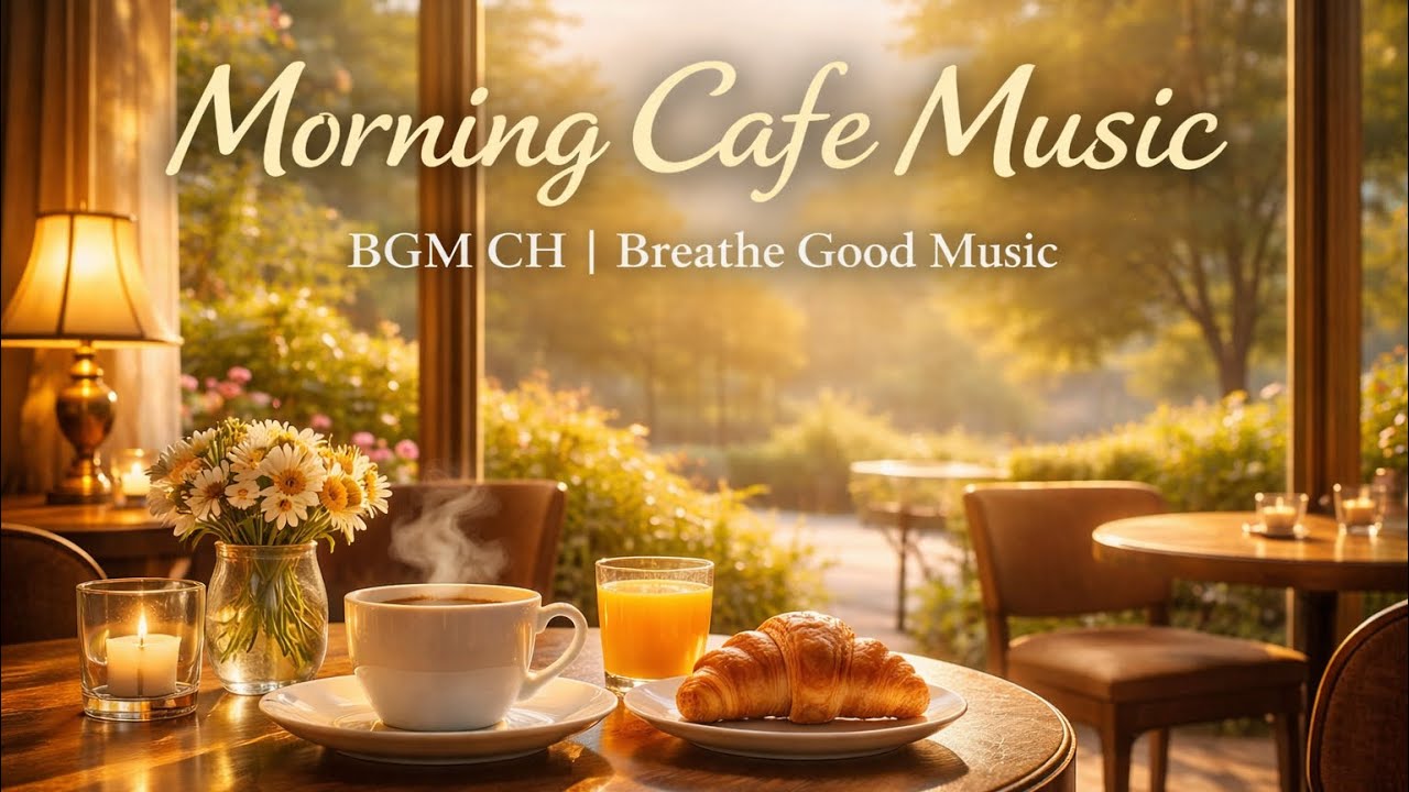 Morning Cafe Music ☕☀️ 朝カフェBGM | 作業用・勉強用・リラックスジャズ（3 Hours）