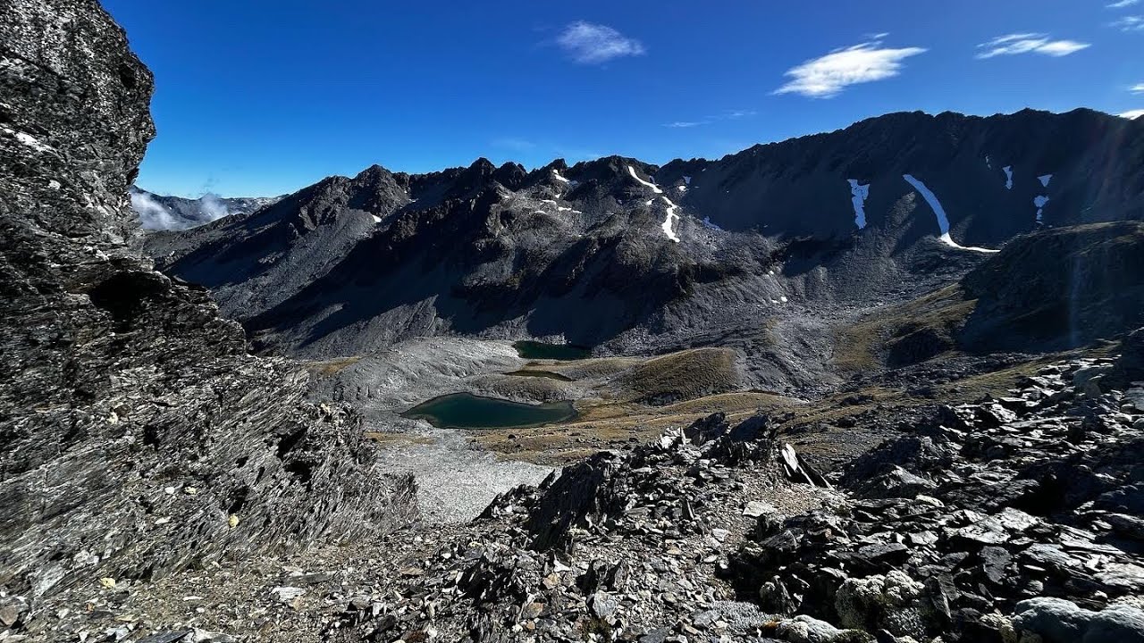 TRAMPING THREE TARN PASS - St James Conservation Area - Lewis Pass