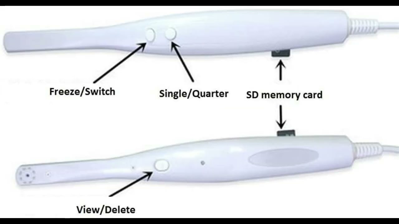Intraoral camera w touch screen monitor, advaned dental imaging equipment is on sale, $50-$500/set