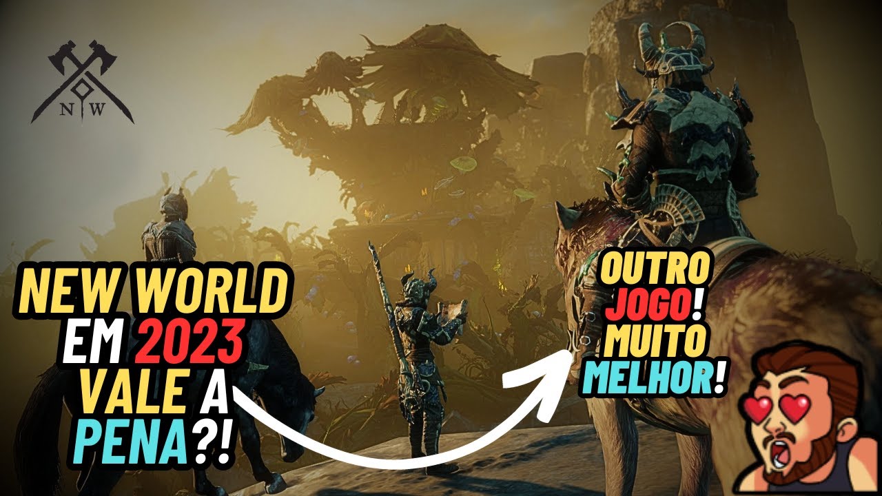 New World em 2023, vale a pena?! Jogo melhorou DEMAIS!