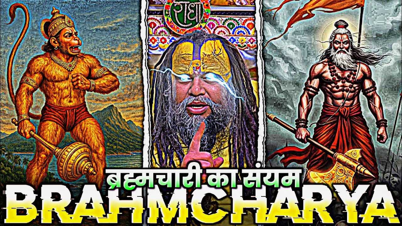 संयमी ब्रह्मचारी | Power Of Brahmcharya || #brahmacharya #motivation #premanand @BhajanMarg