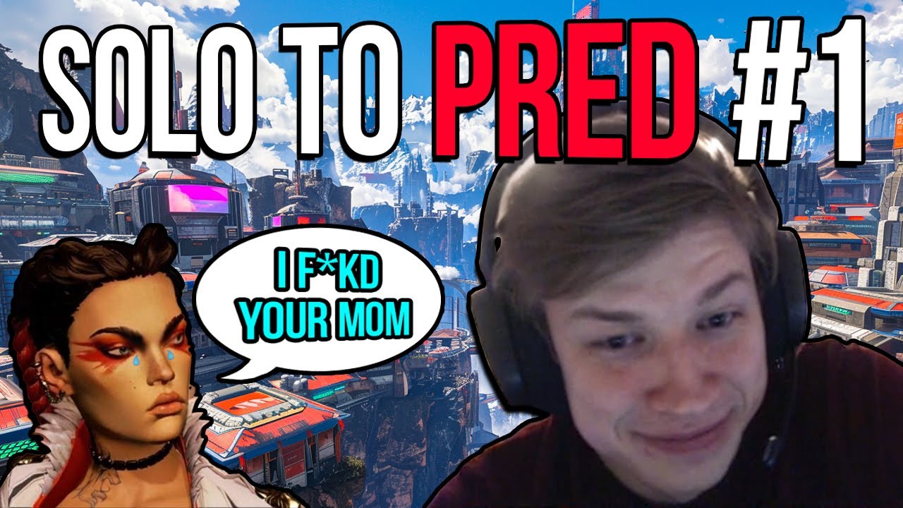 THIS SILVER PLAYER TRIED FLAMING ME │SOLO 2 PRED #1