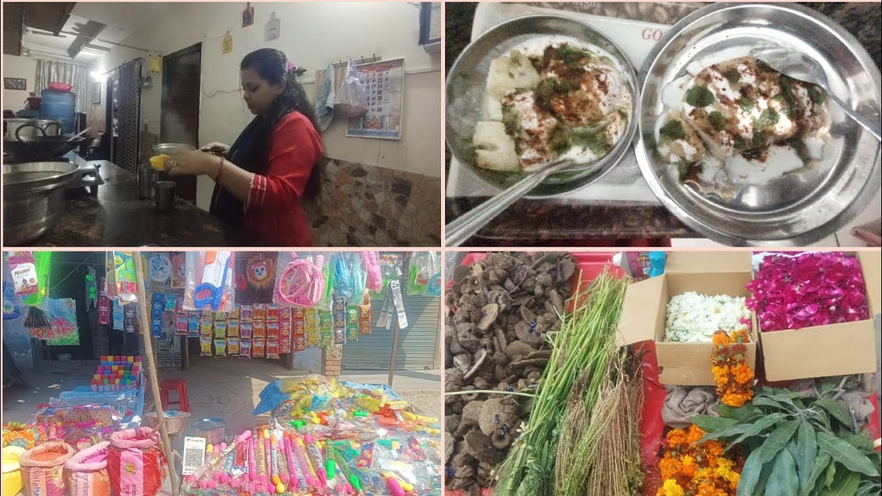 🌷त्यौहार पर बाजार की रौनक 🥰रूई जैसे  soft  दही वड़ा😋 होली के लिए सज गए बाजार 