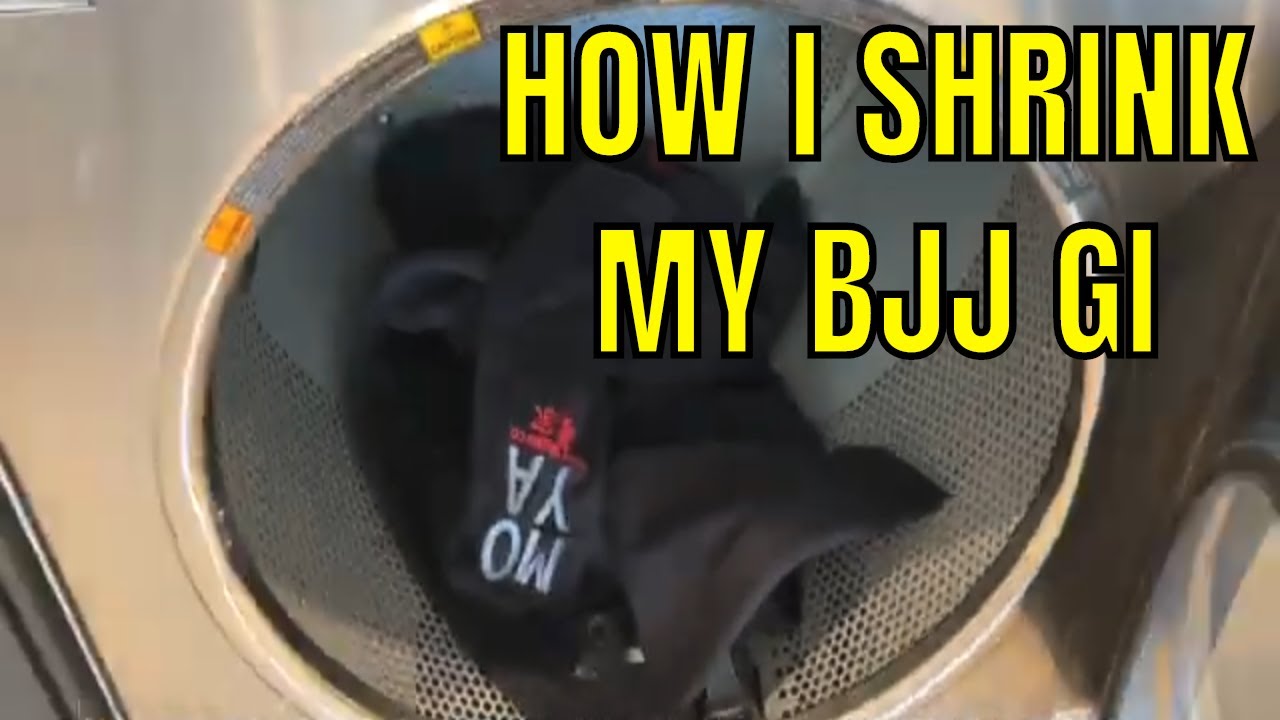 How I Shrink My BJJ Gi