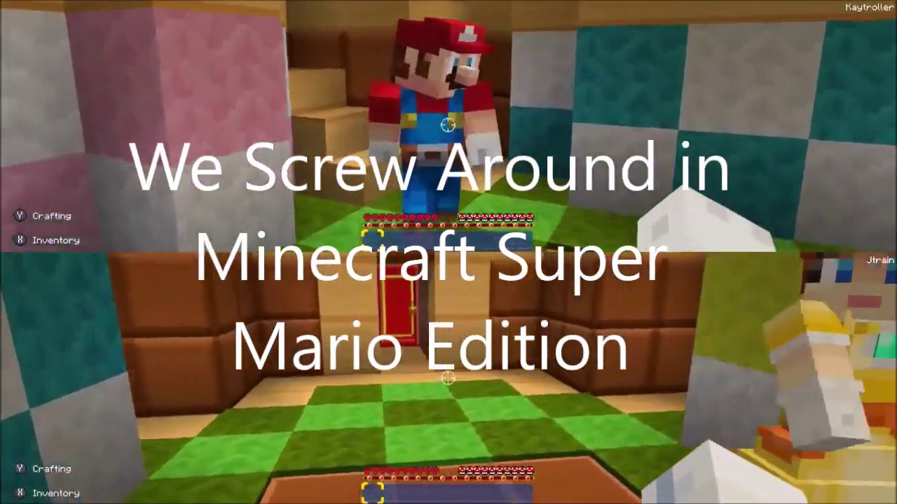 We Screw Around in Minecraft Super Mario Edition