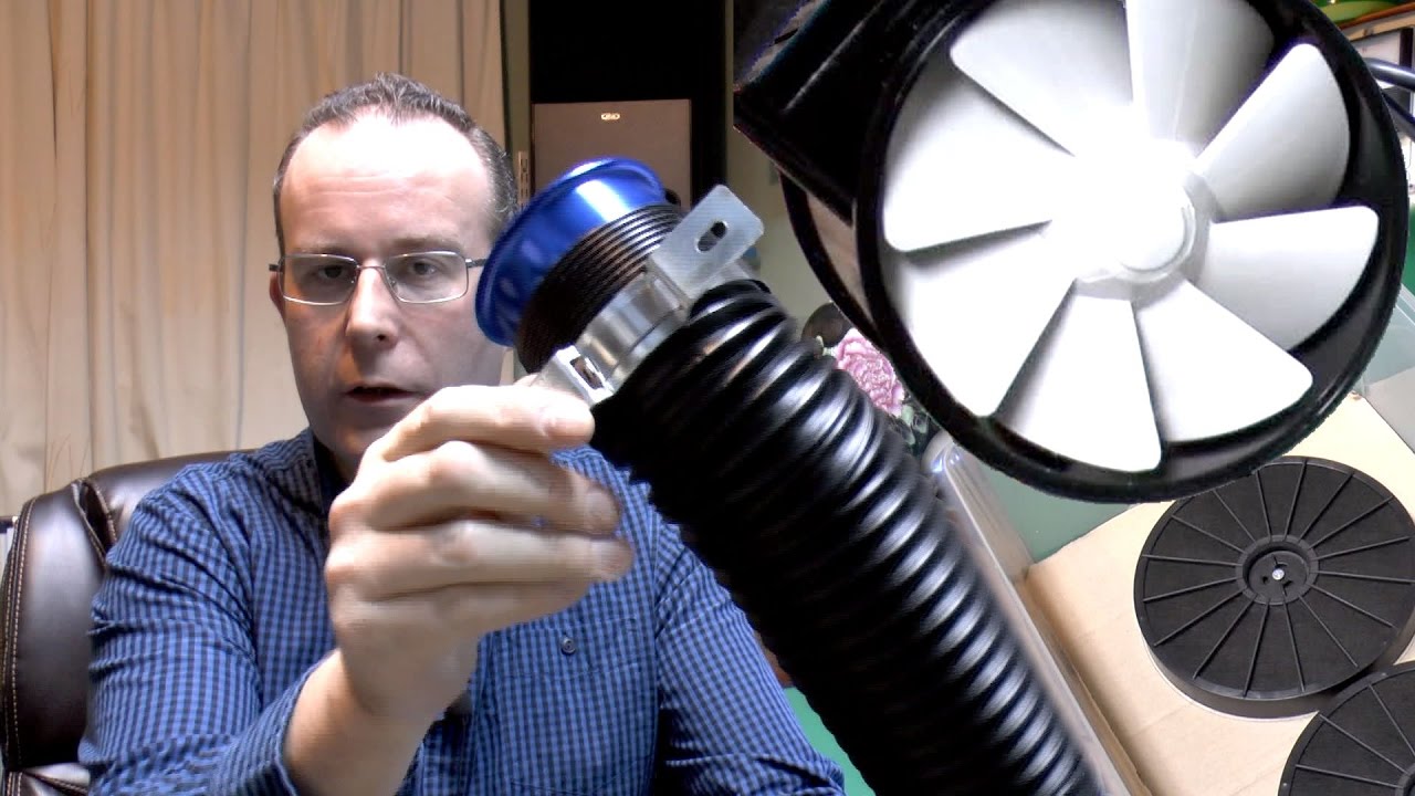 Making a high power solder fume extractor / filter