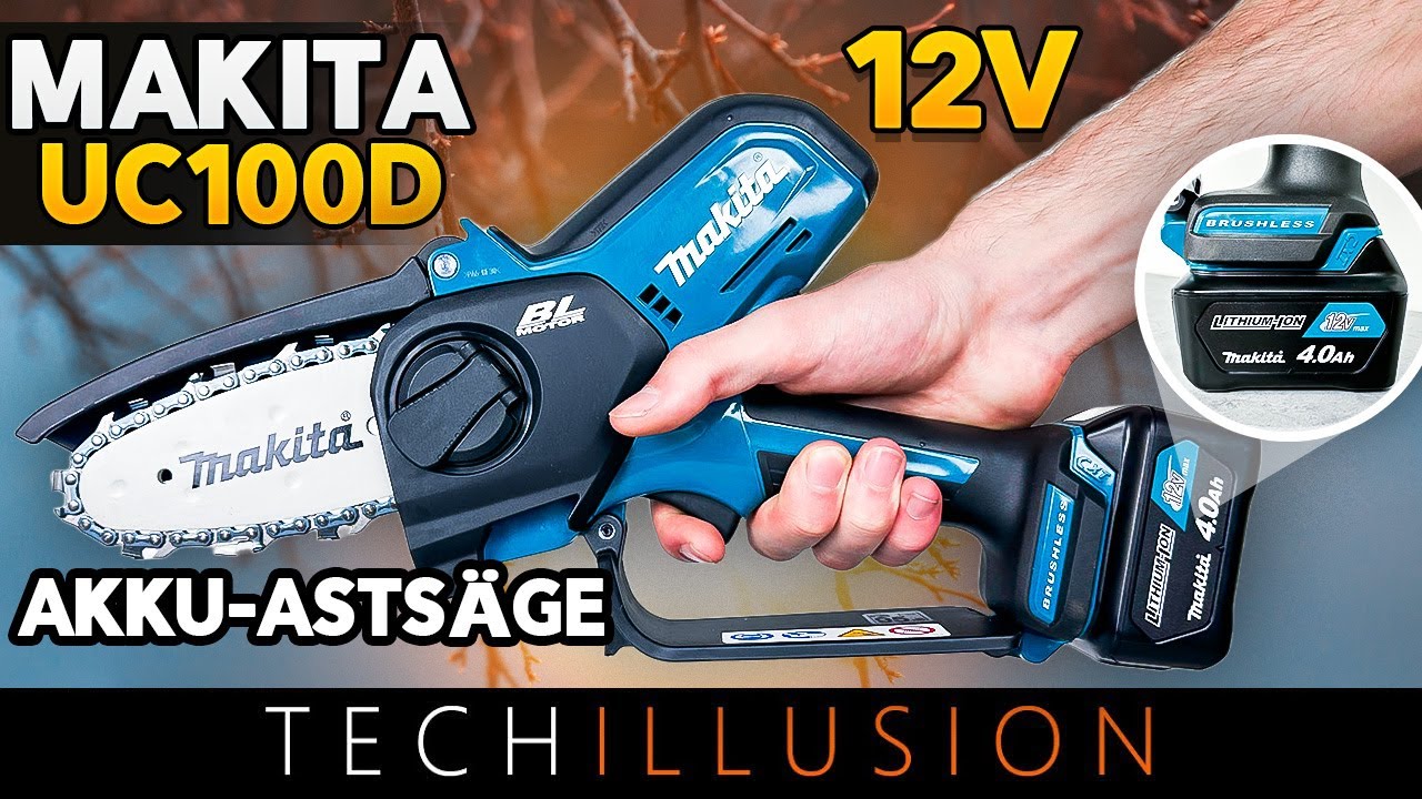 🔥TOP oder FLOP?! DIE KLEINE 12V Akku Astsäge UC100D von Makita im Test! 😱 - UC100D - Review