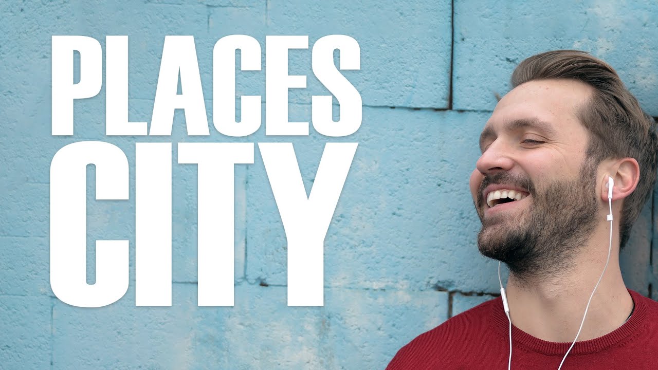 IMPROVE VOCABULARY | A1 3-MINUTE STORY | Places in My City + There is / There are