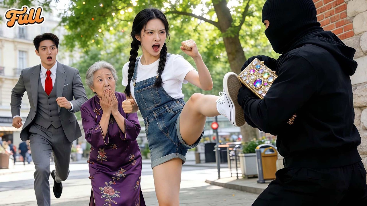 On Her Way To Work, Skinny Poor Girl Bravely Saved Robbed Old Lady! Now Her CEO Son Spoils Her!