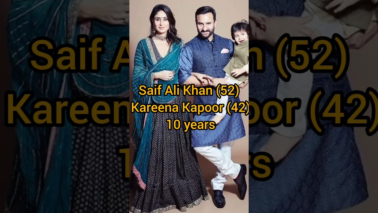Indian Film Celebrity Couple With 10 Or More Years Of Age Gap Or Age Difference In Their Marriage!