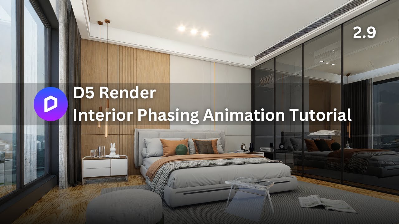 D5 Interior Phasing animation tutorial @D5Render