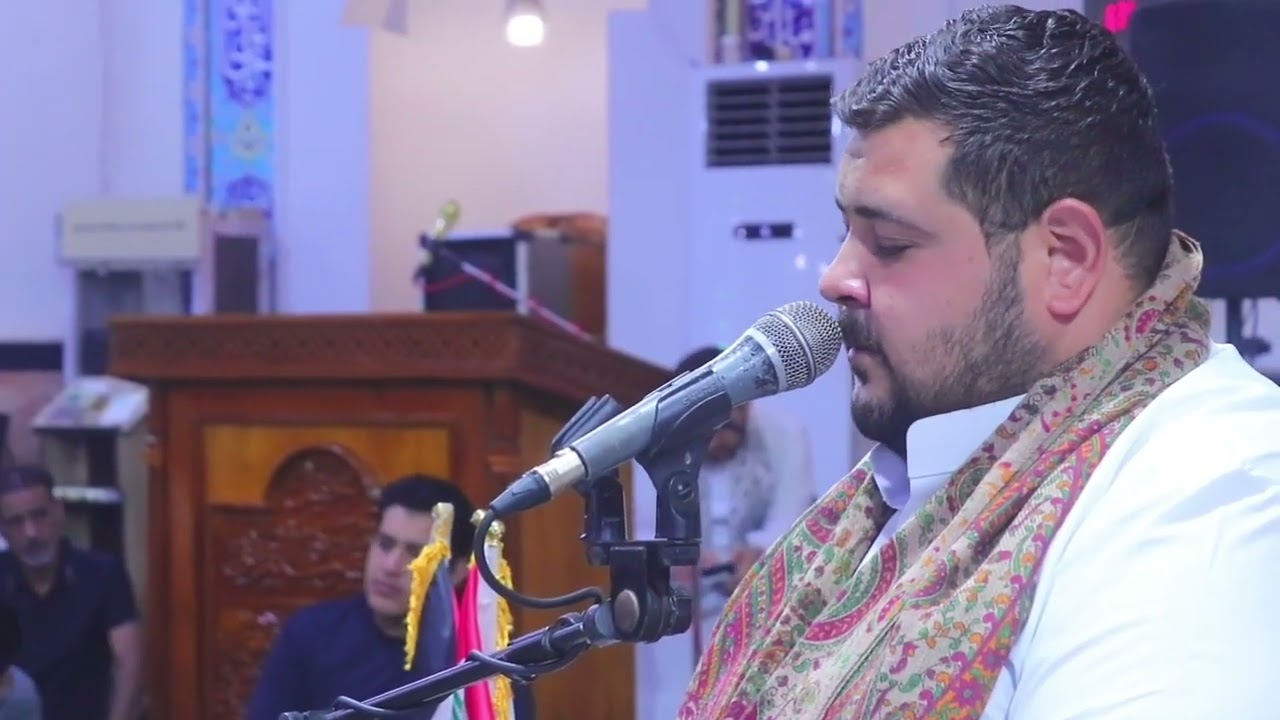 قارئ العتبة الكاظمية السيد(قاسم الزاملي)يبهر الجمهور بتلاوته(محفل ربيع القلوب القرآني الدولي)