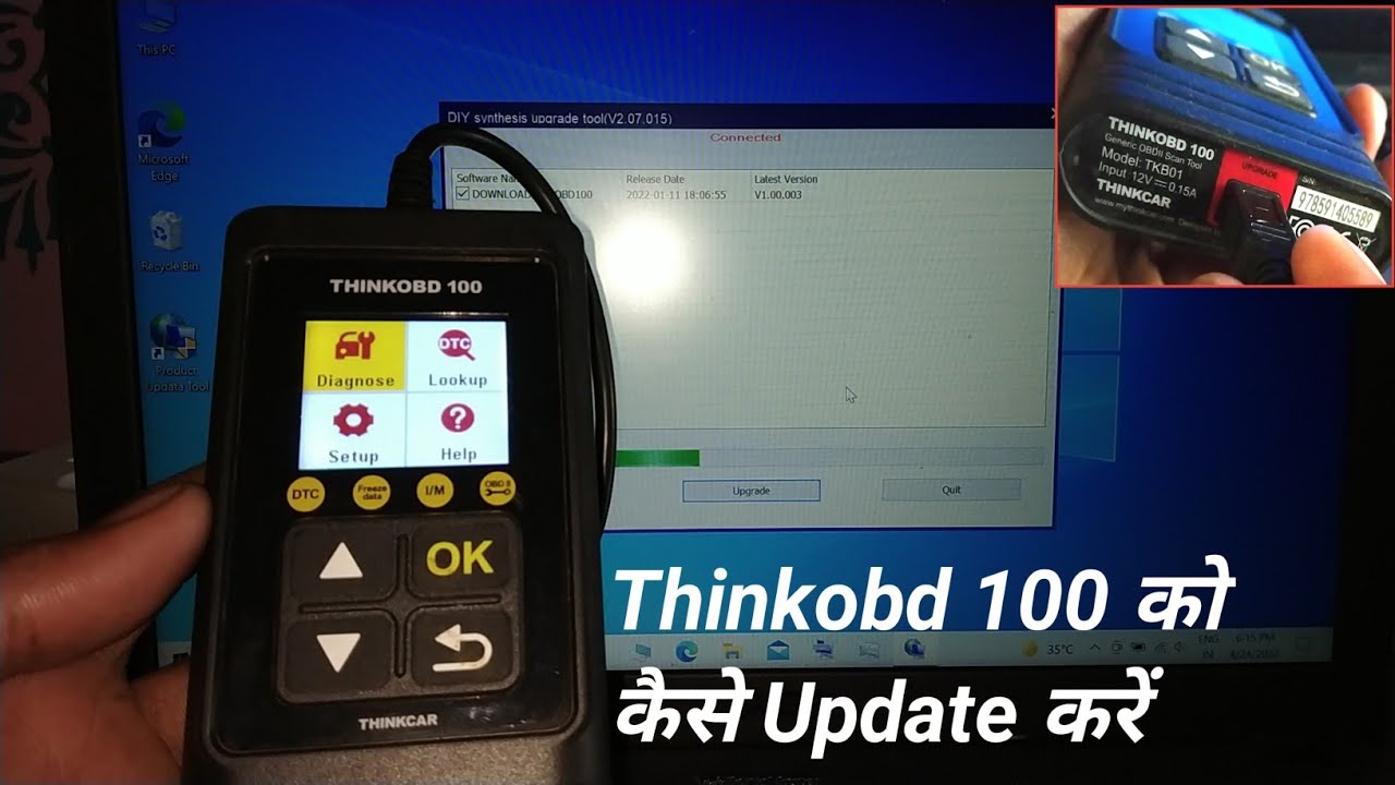Thinkobd 100 update