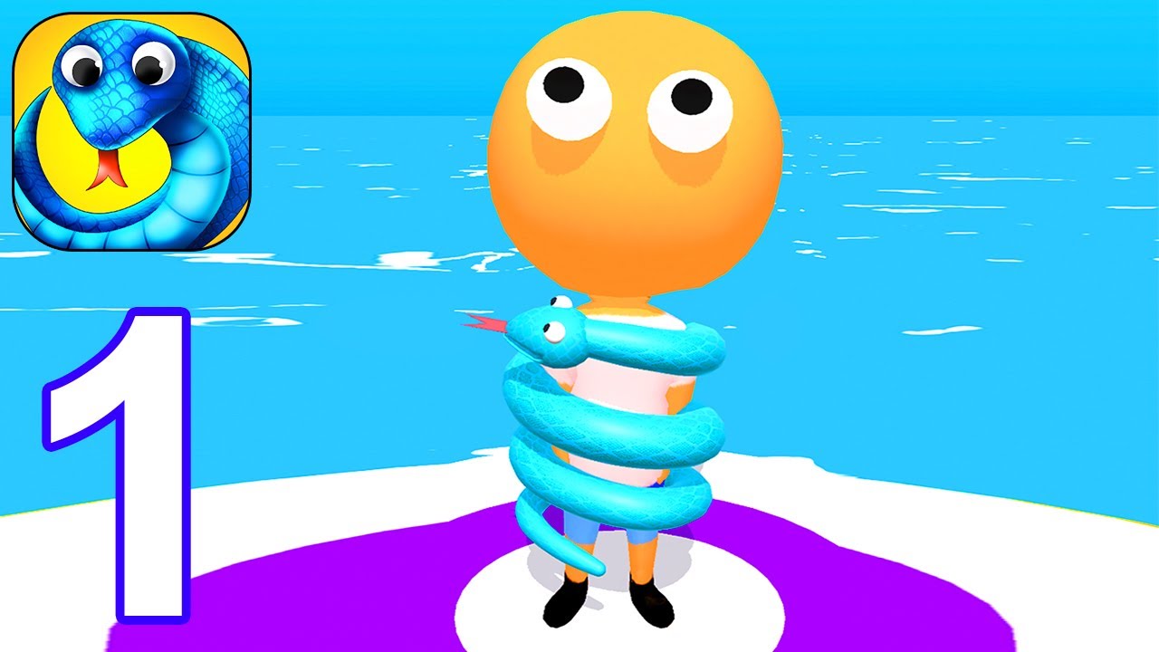Snake Master 3D - Gameplay Part 1 All Levels 1-10 (Android, iOS) #1