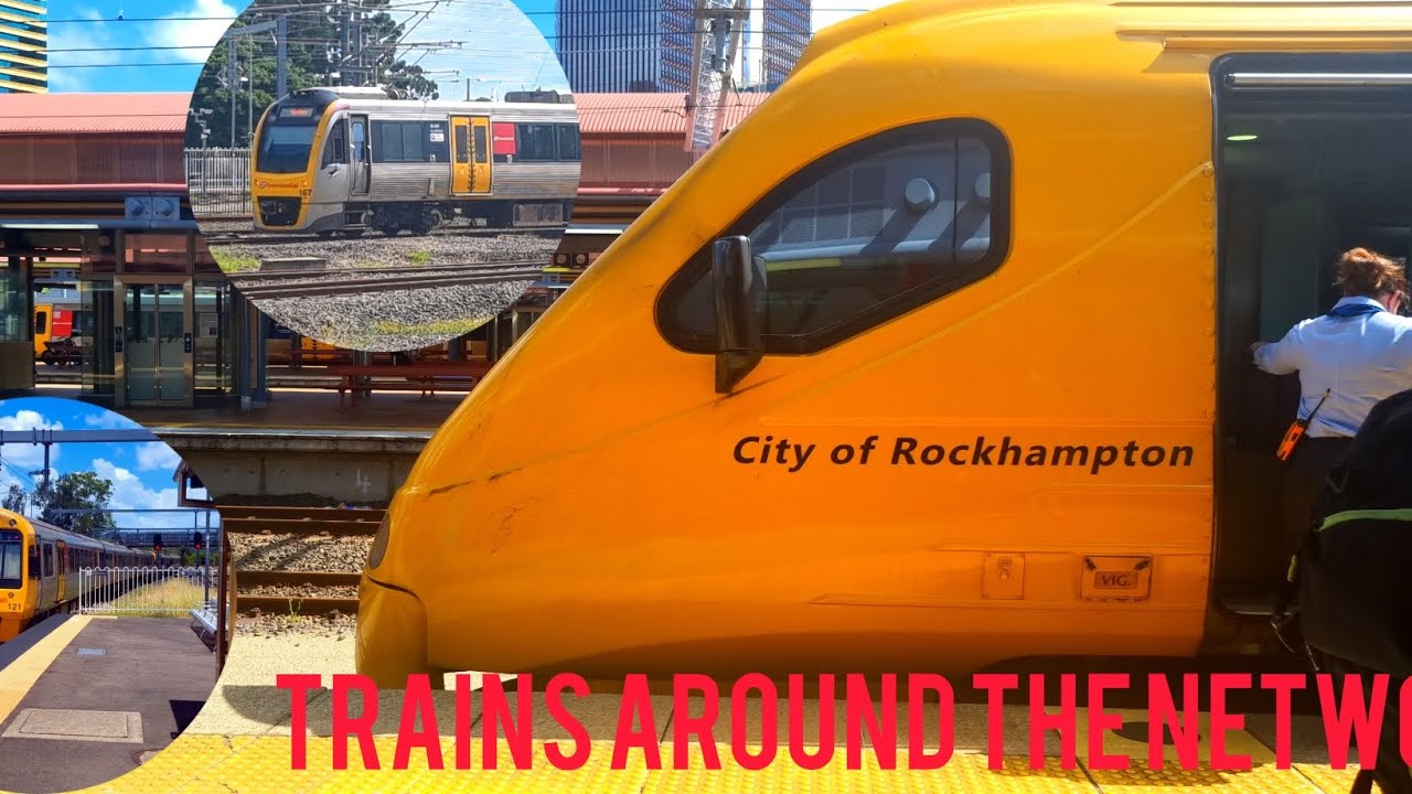 Trains around the network (city and south west)