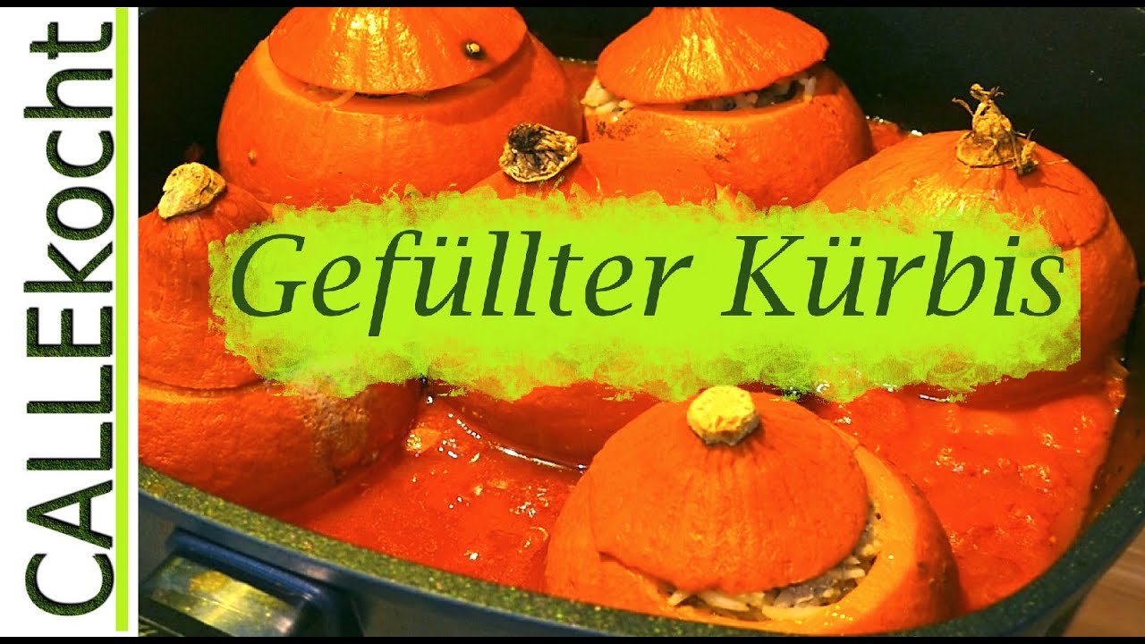 Gefüllter Kürbis auf Tomatensoße - Omas bestes Rezept
