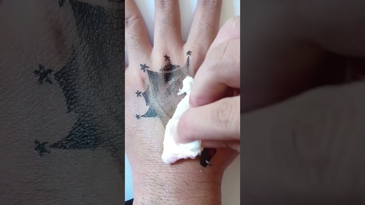 Clean up tattoo || tattoo artist