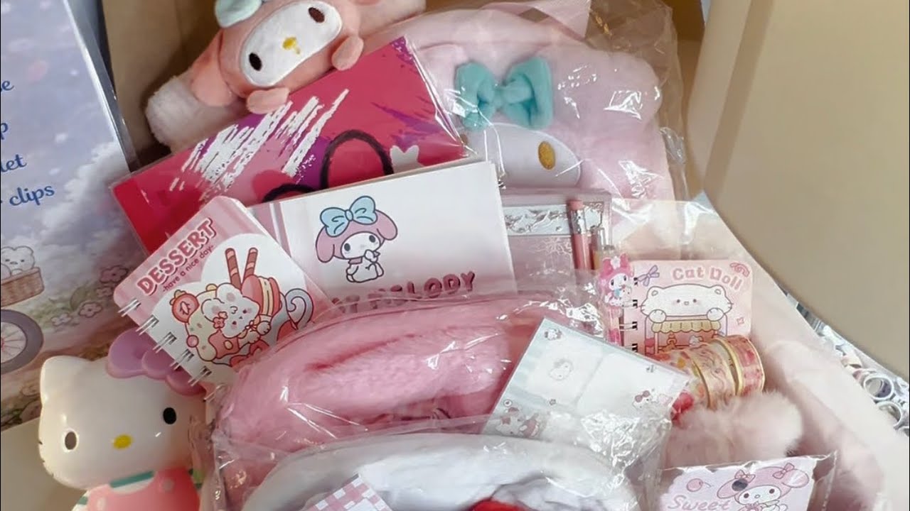 Let’s pack a pink order | Kawaii | ASMR packing 