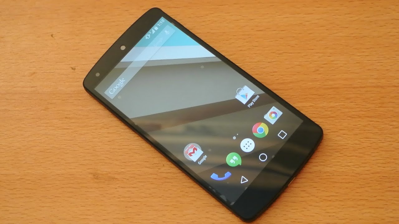 Android L On Nexus 5!