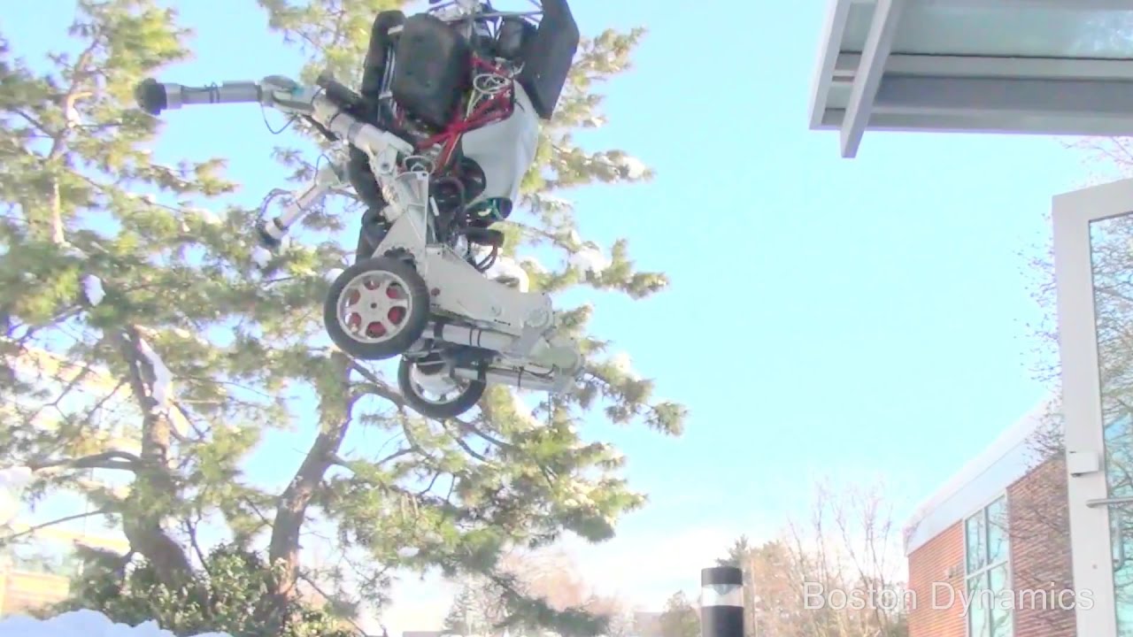 Boston Dynamics - Handle Wheels & Legs Combo Robot Unveiled [1080p60]