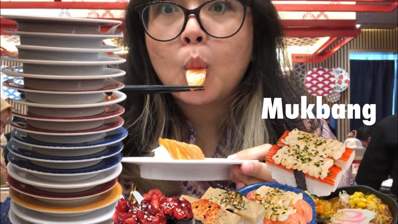 Outdoor Mukbang Tom Sushi