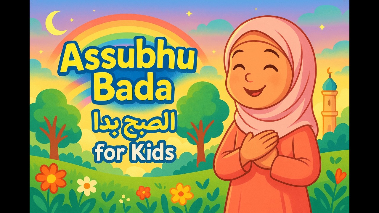 ✨ Assubhu Bada for Kids | Beautiful Animated Nasheed 🌙 | Allah Hu Allah &ndash; Syeda Areeba Fatima