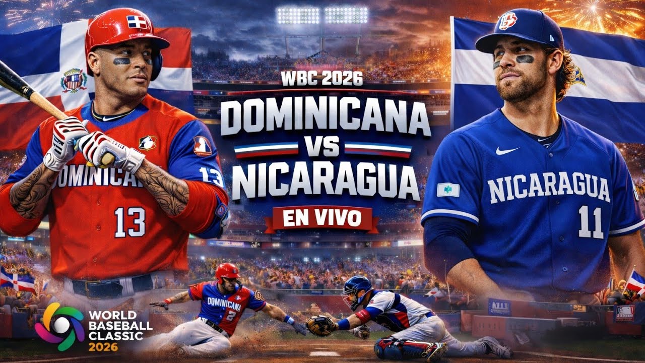 República Dominicana vs Nicaragua Clásico mundial 2026 The Show