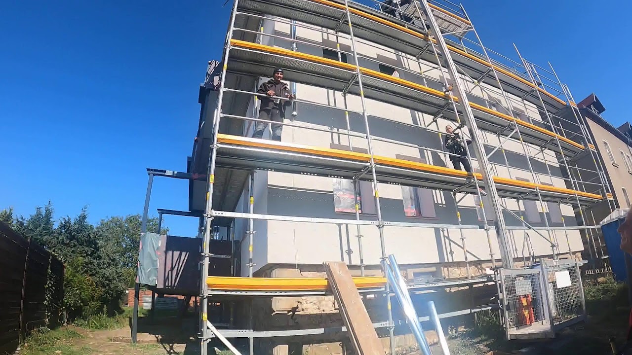 Fallrohre bauen Teil 1 - 30.09.2025 - Dachsanierung Colditz
