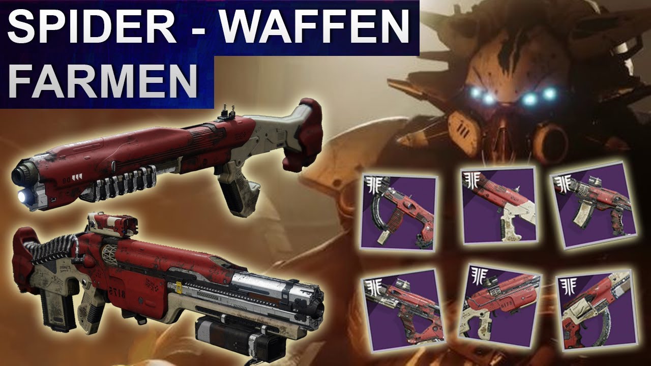 Destiny 2 Forsaken: Spider Waffen farmen (Deutsch/German)