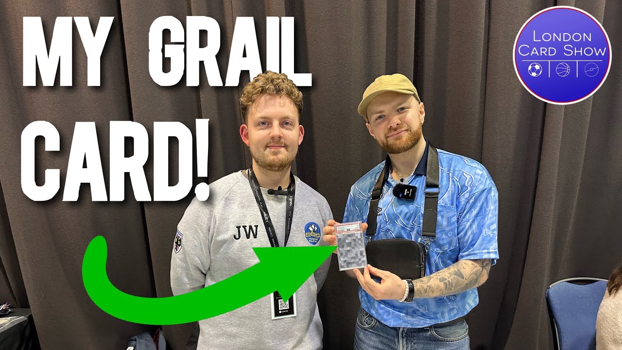 I JUST BOUGHT MY GRAIL CARD AT THE LONDON CARD SHOW!!!