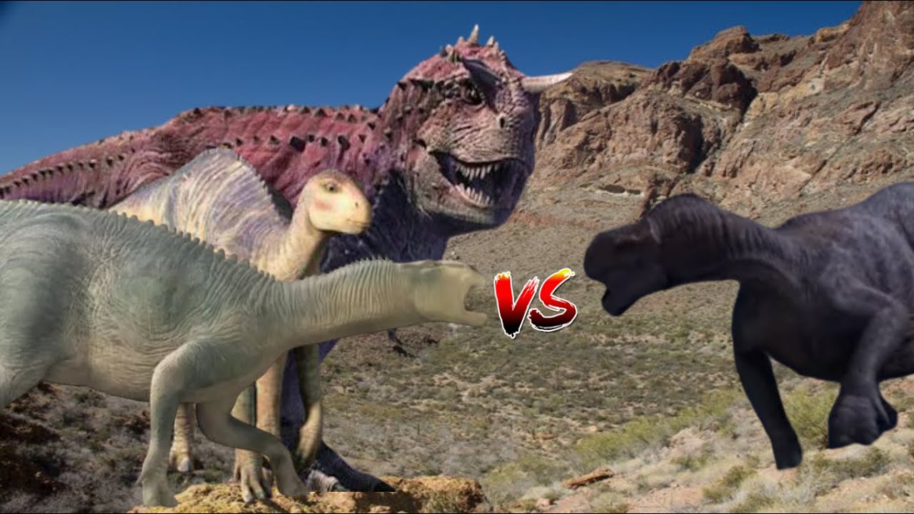 Aladar Carnotaurus And Neera Vs Kron