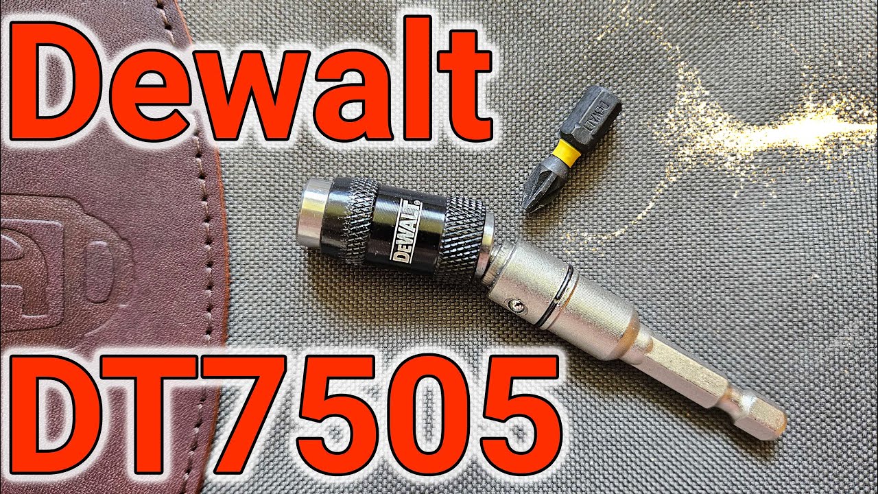 Обзор поворотного держателя бит Dewalt DT7505