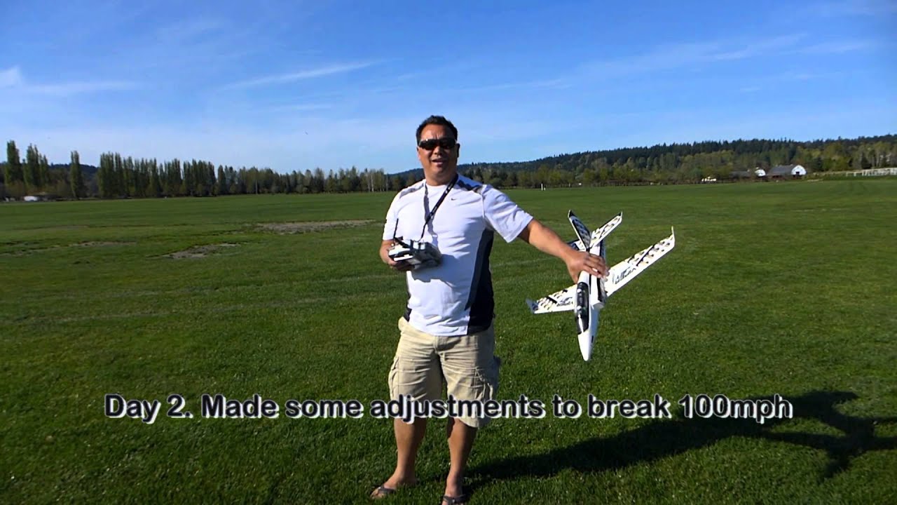 Super Fast 99.4 mph Banana Hobby BlitzRC 50mm Viper Jet with Pics and Video in 1080p