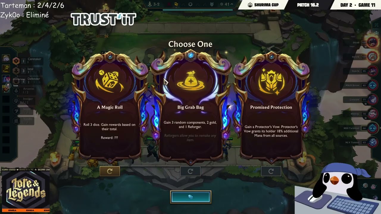 Shurima Cup Day 2 Game 11 EMEA (Cast par Toon)