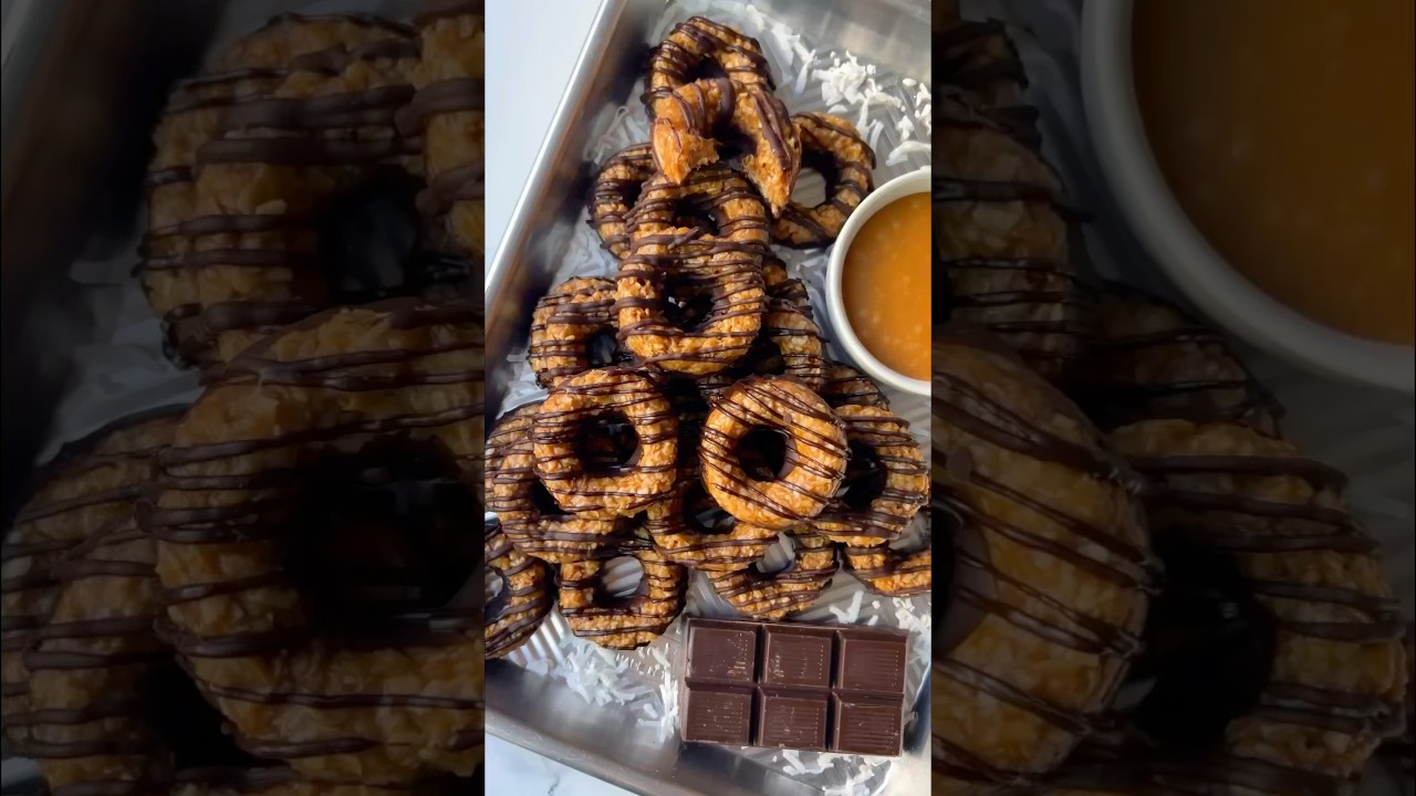 Girl Scouts Copycat Samoas 🍪