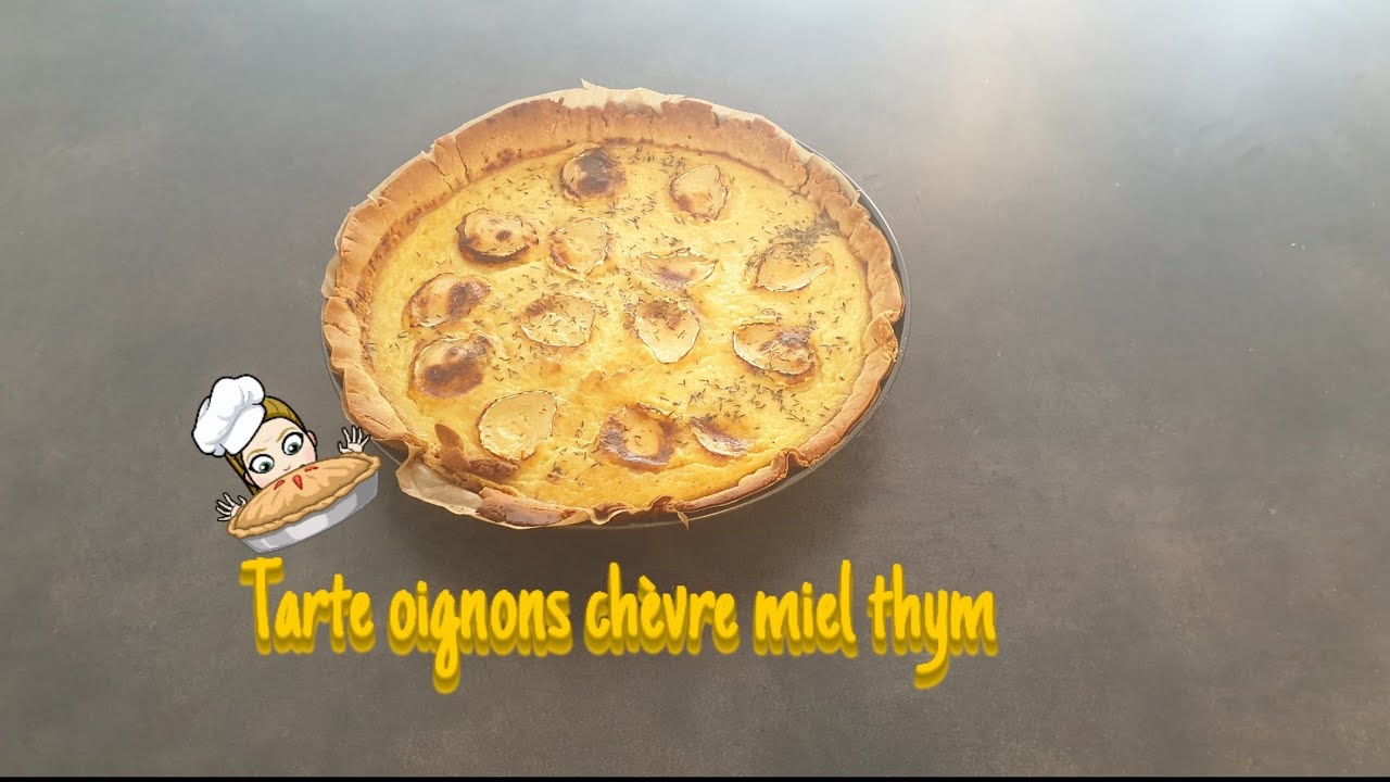 Tarte oignons chèvre miel thym monsieur cuisine connect silvercrest lidl