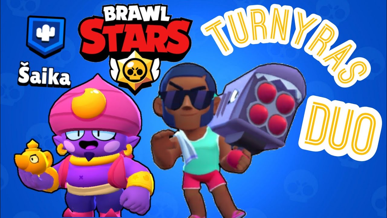 Duo TURNYRAS, organizuotas Šaikos. Antras etapas | Brawl Stars lietuviškai