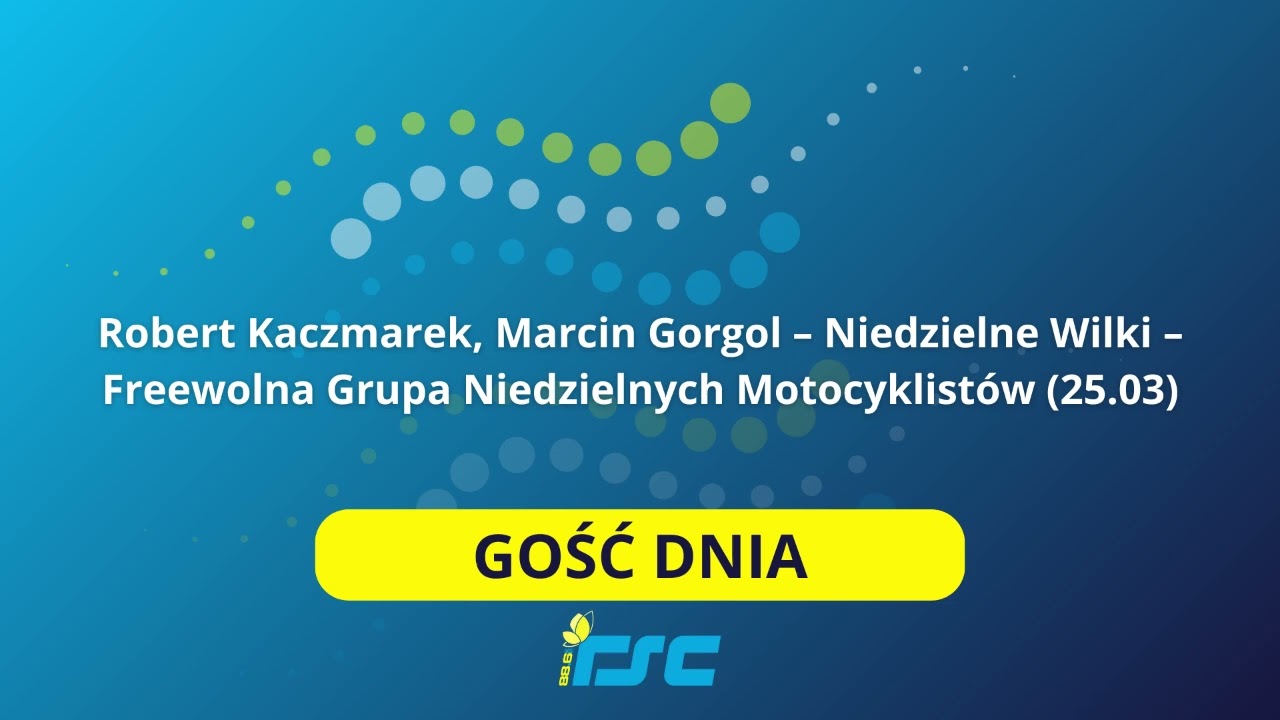 Gość dnia: Robert Kaczmarek, Marcin Gorgol &ndash; Niedzielne Wilki (25.03)