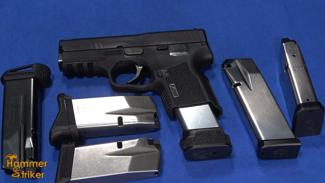 Использует ли Kahr X9 магазины Hellcat или P365?