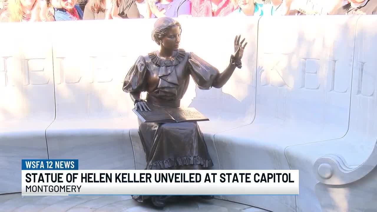Statues of Rosa Parks, Helen Keller unveiled at state Capitol