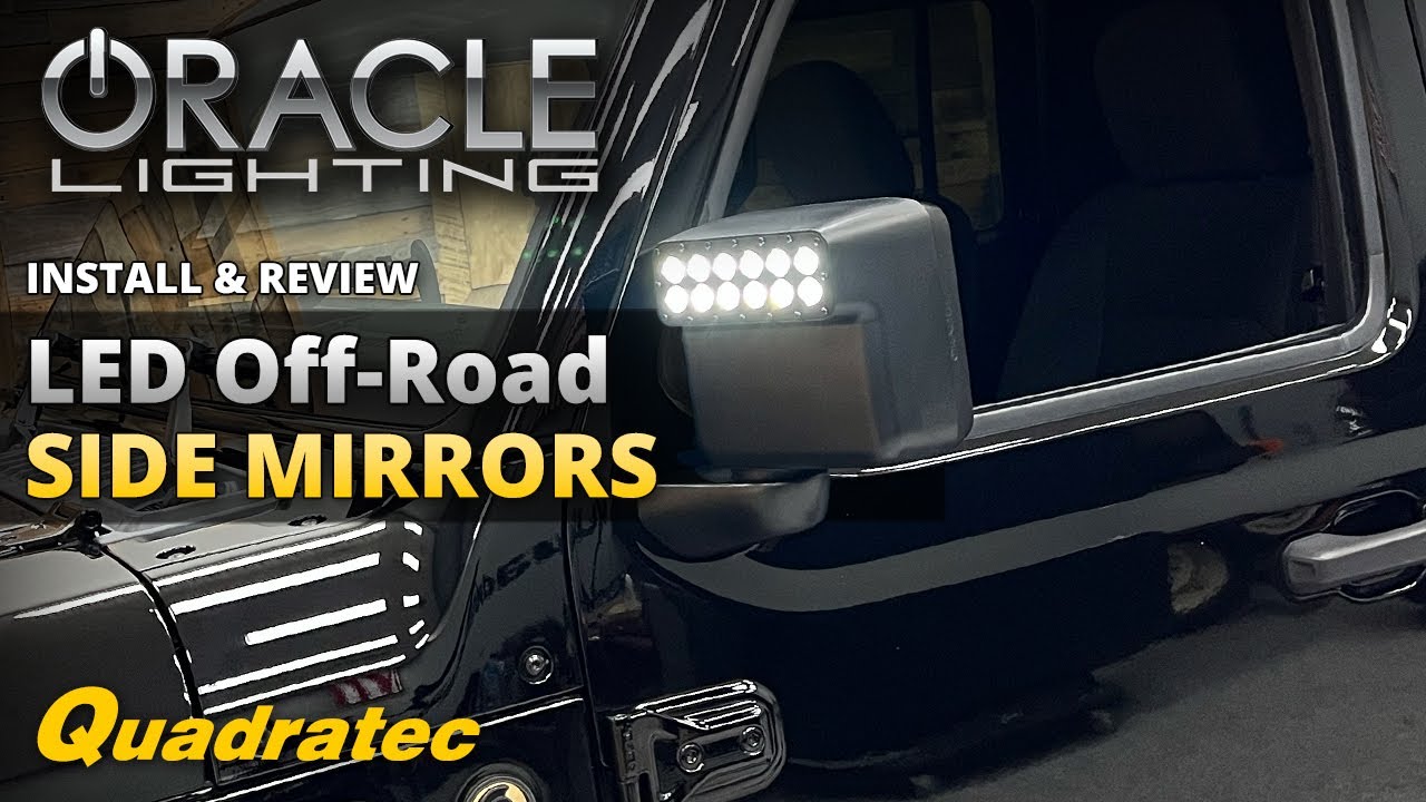 Светодиодные фонари боковых зеркал Oracle Lighting Off Road для Jeep Wrangler JL и Gladiator JT