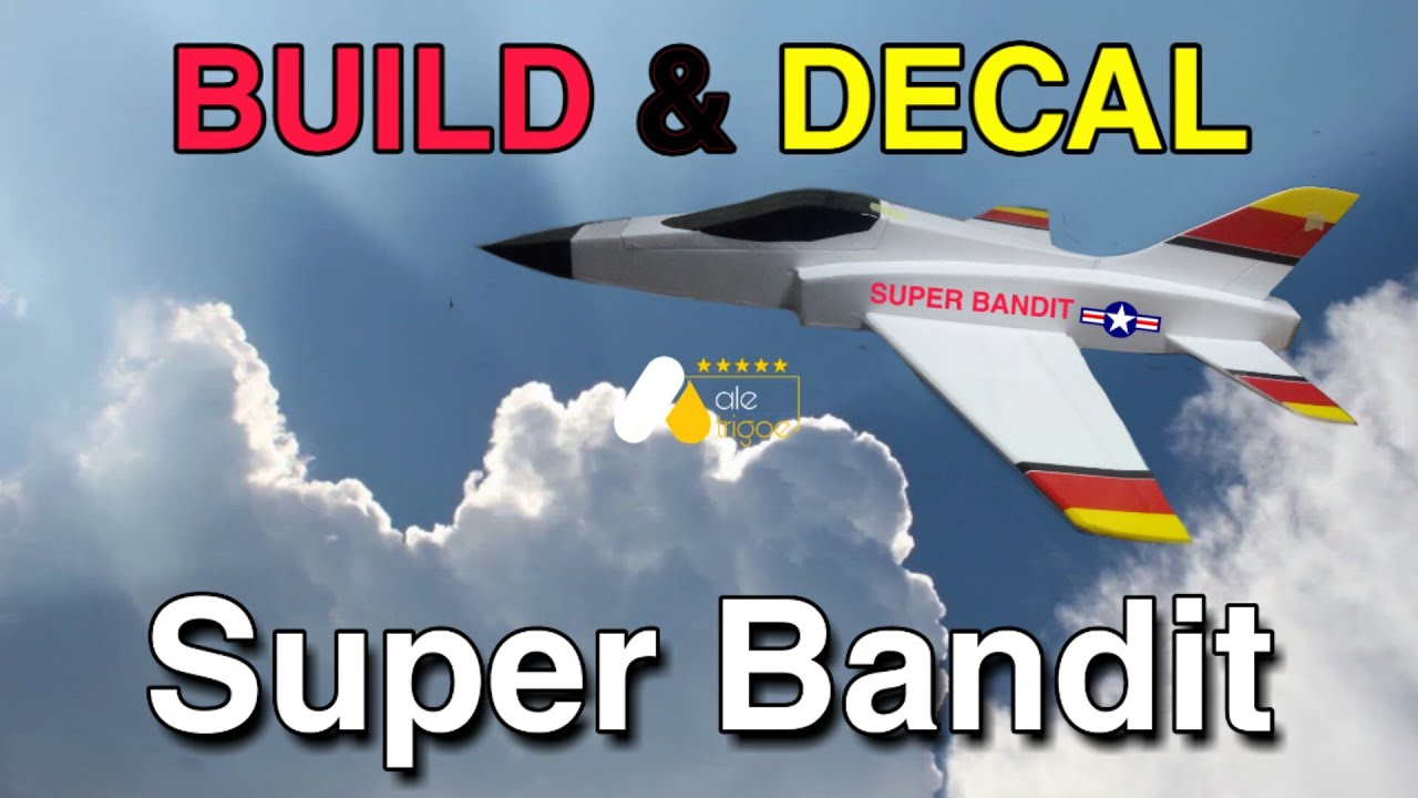 cara membuat pesawat terbang super bandit dari gabus #pesawatgabus #pesawatremote #rcplane