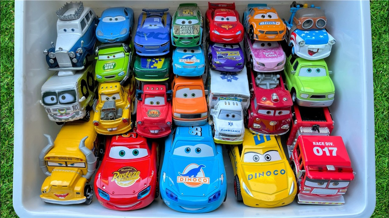 Disney Pixar Cars Unboxing Review | Lightning McQueen, Tow Mater, Doc Hudson, Sally Carrera, Cruz
