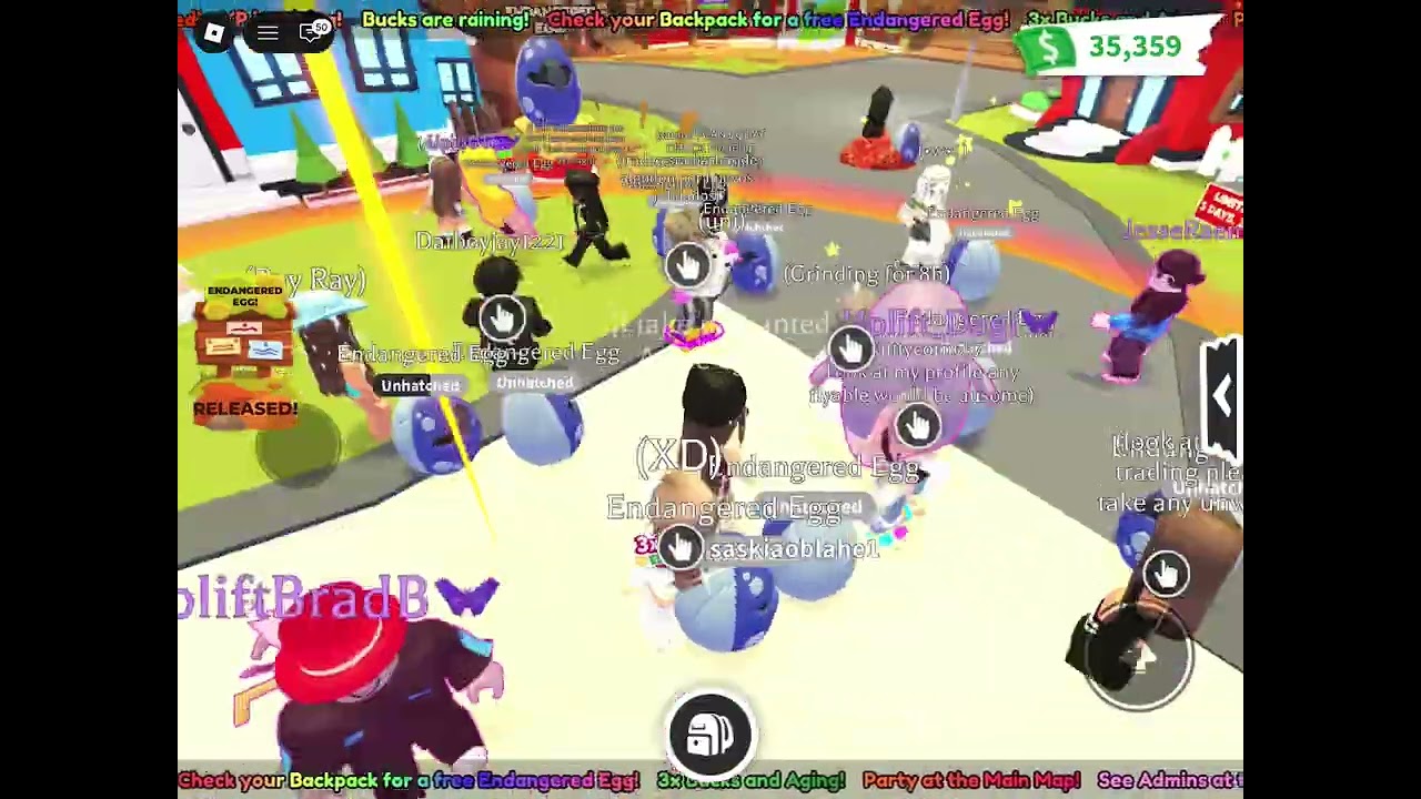 Hatching the endangered egg! (Adopt me ) (you can barely hear me)